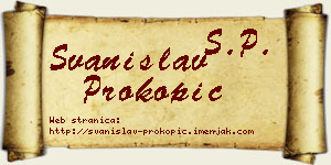 Svanislav Prokopić vizit kartica